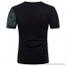 Fashion Print T Shirt Men Donci Summer Casual Slim Fit Comfortable Home Out Tees Round Neck Cotton Basic Tops Black B07QBYPKHP